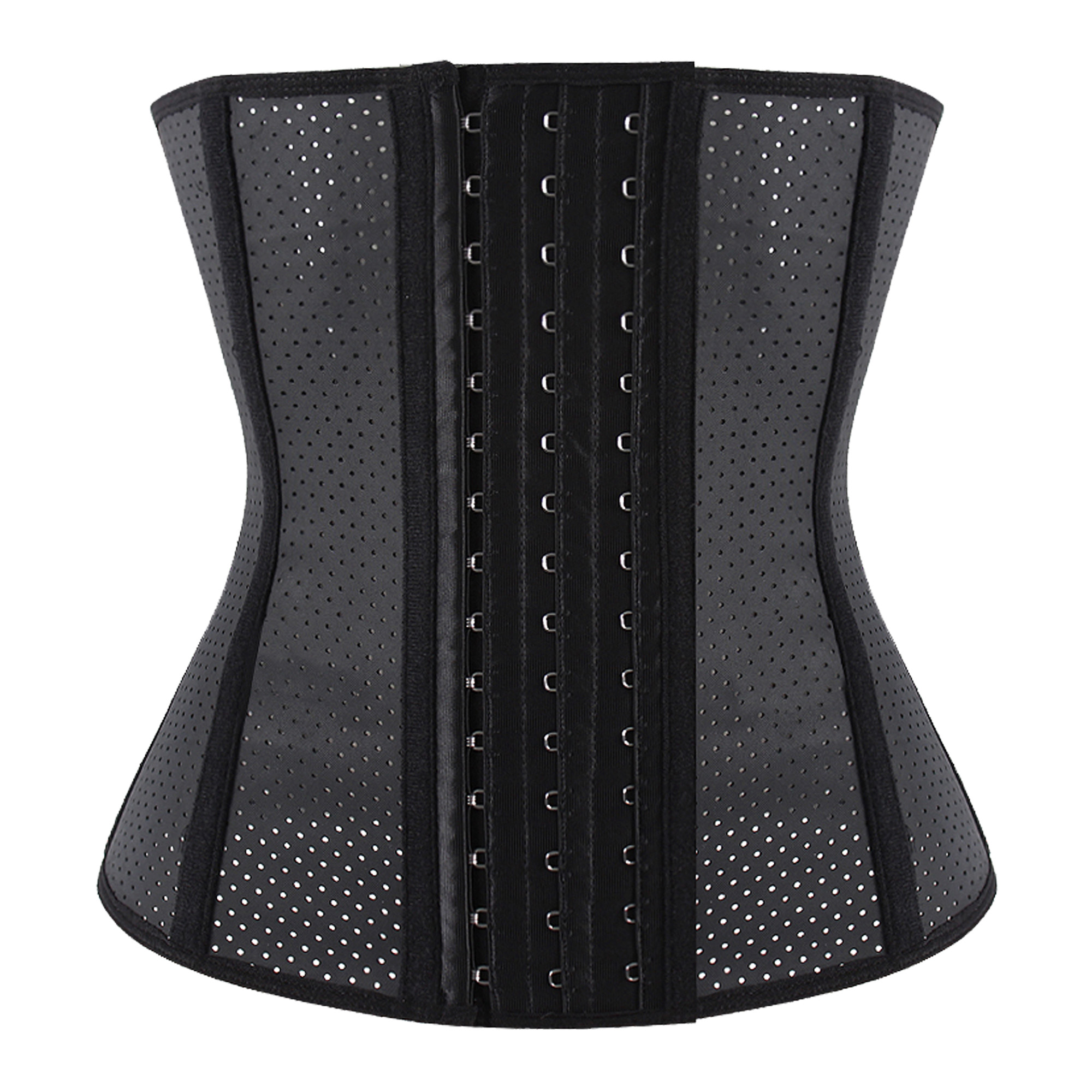 Buy a High Quality Black 9 Steel Bone Breathable Gym Latex Waist Trainer  Corset for R775.00 in South Africa - Waisting Away