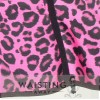Pink 4 Steel Bone Cheetah Latex Waist Trainer Corset Corset